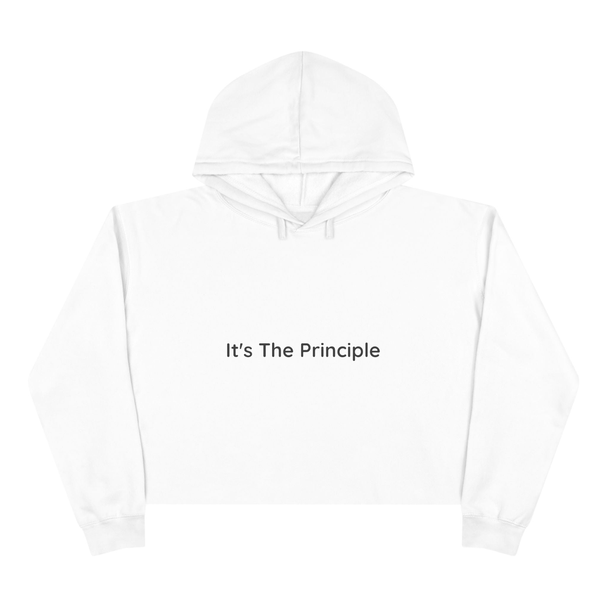 Have A Nice Day Crop Hoodie (Ladies)