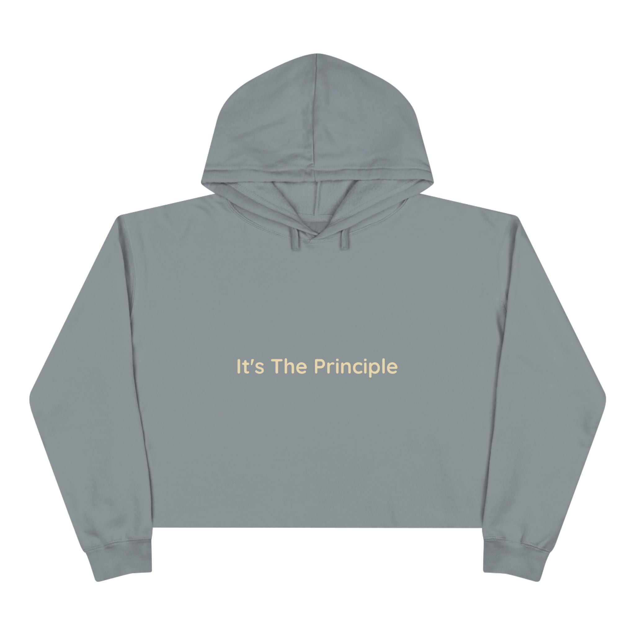 Have A Nice Day Crop Hoodie (Ladies)