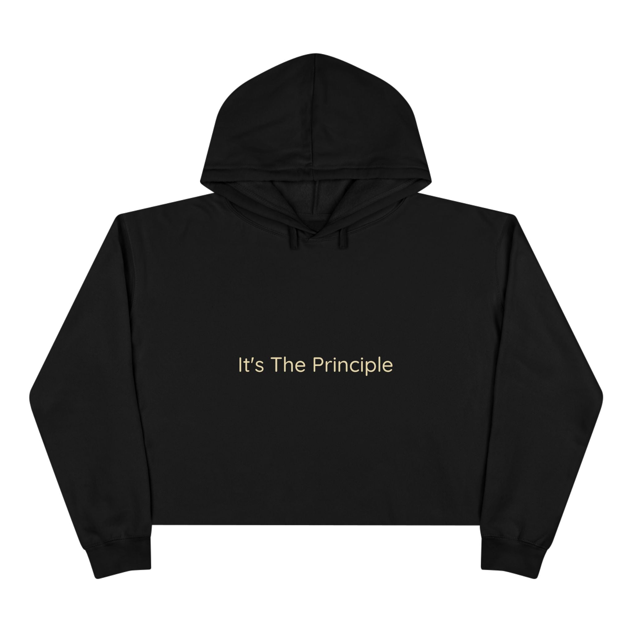 Have A Nice Day Crop Hoodie (Ladies)