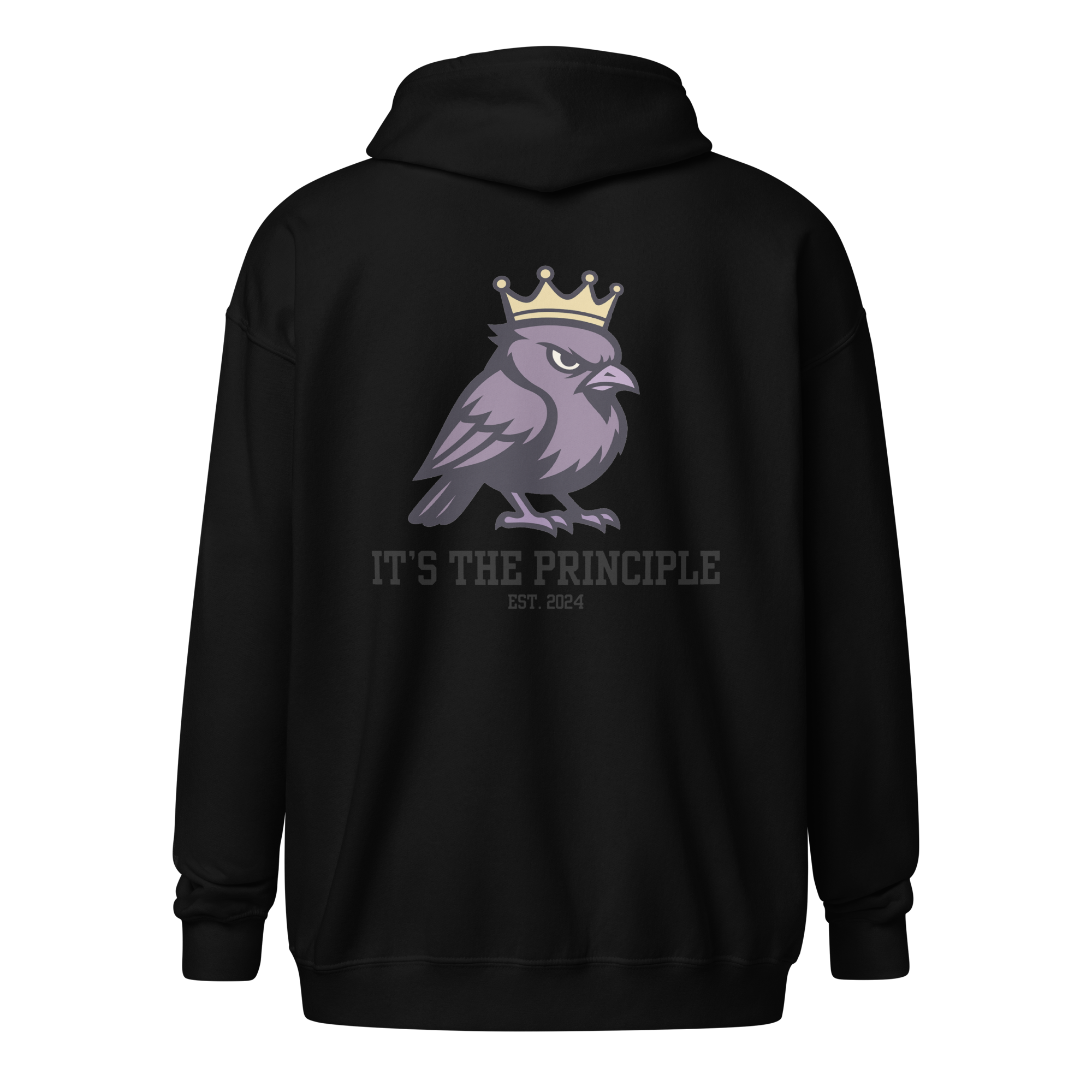 ITP T Byrd University Zip Up - Black (Mono)