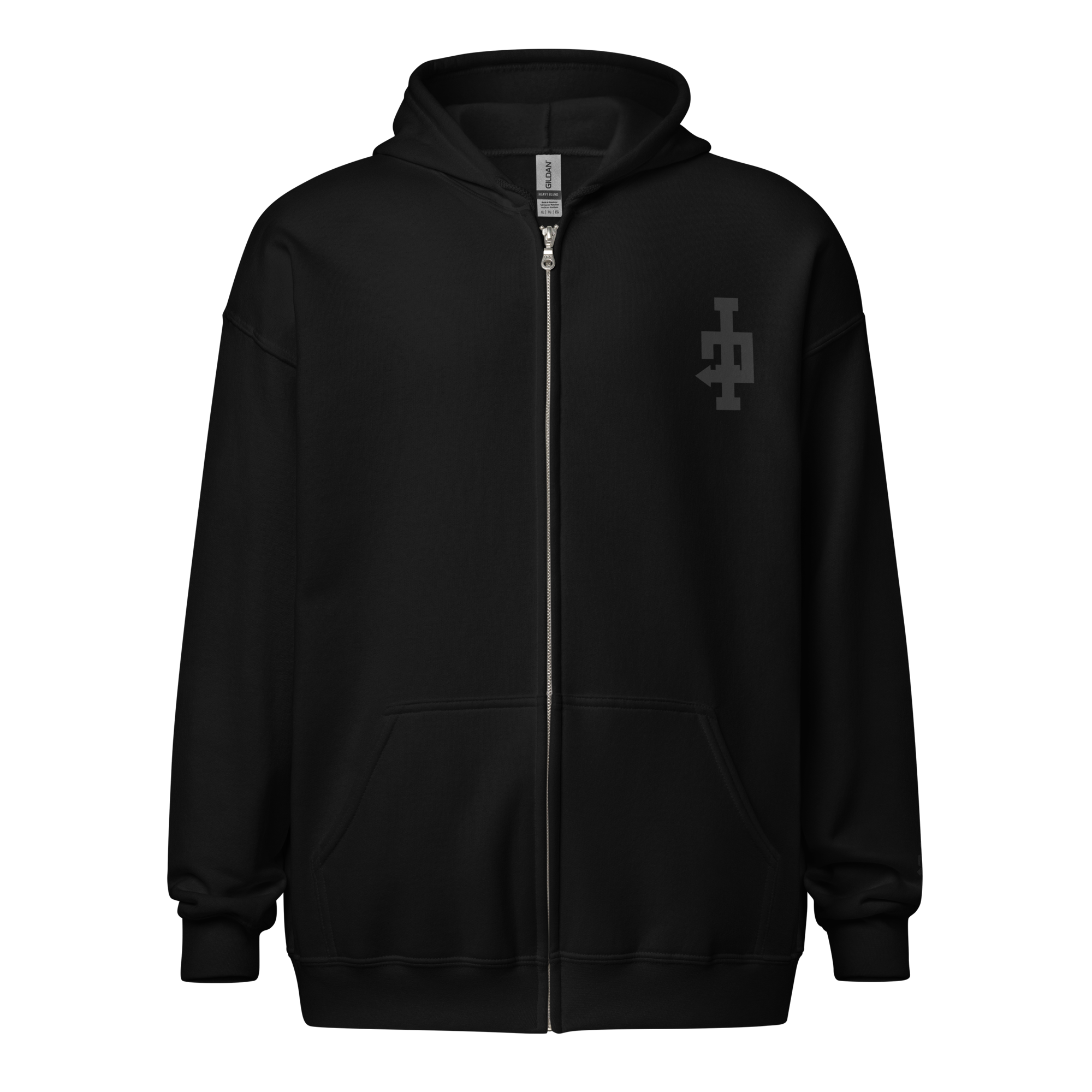 ITP T Byrd University Zip Up - Black (Mono)