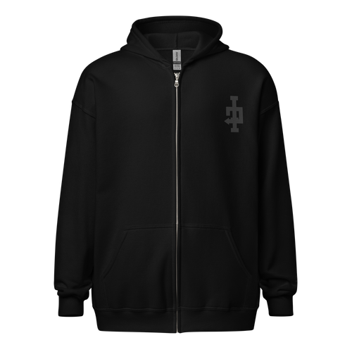 ITP T Byrd University Zip Up - Black (Mono)