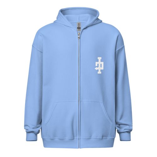 ITP T Byrd University Zip Up - Carolina Blue