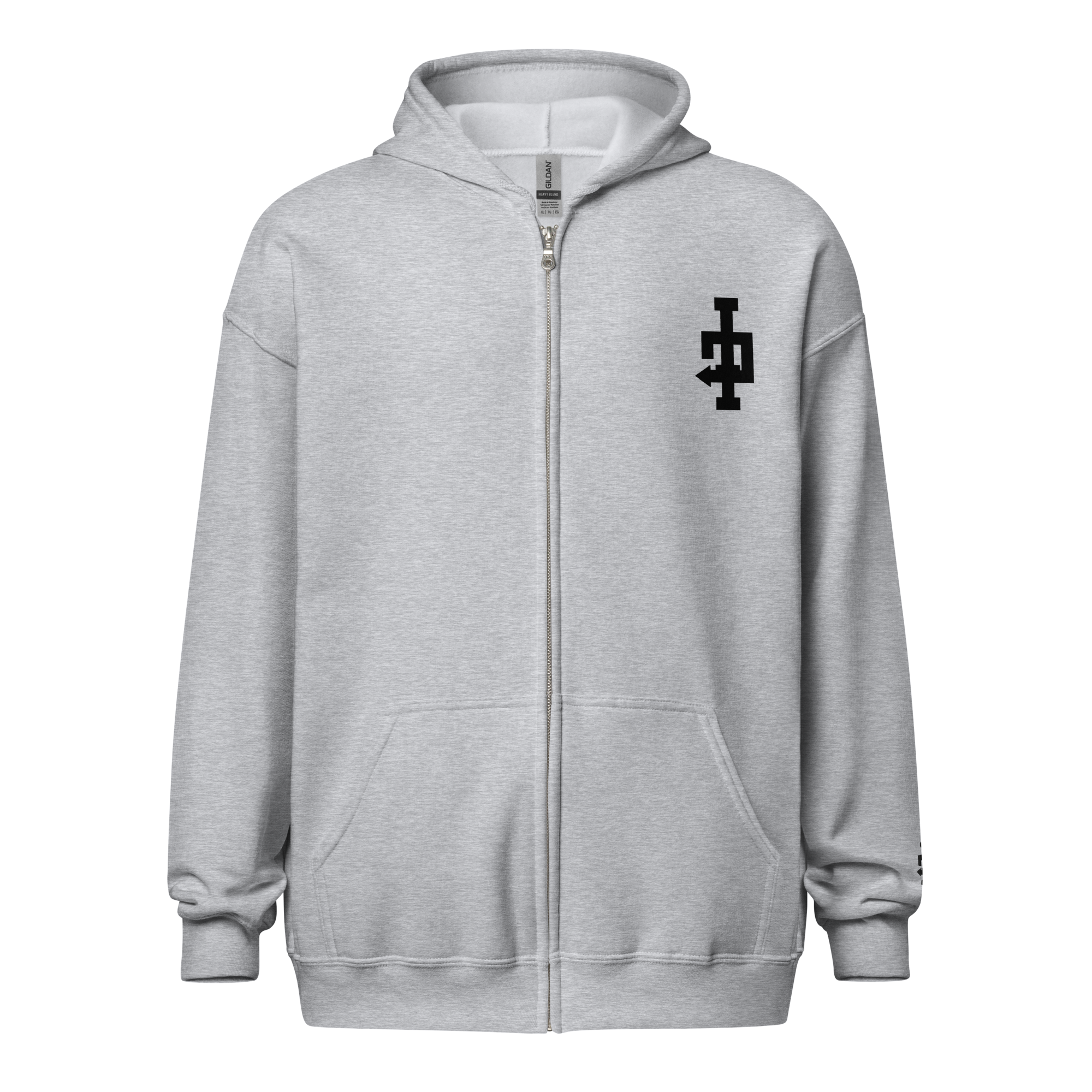 ITP T Byrd University Zip Up - Gray