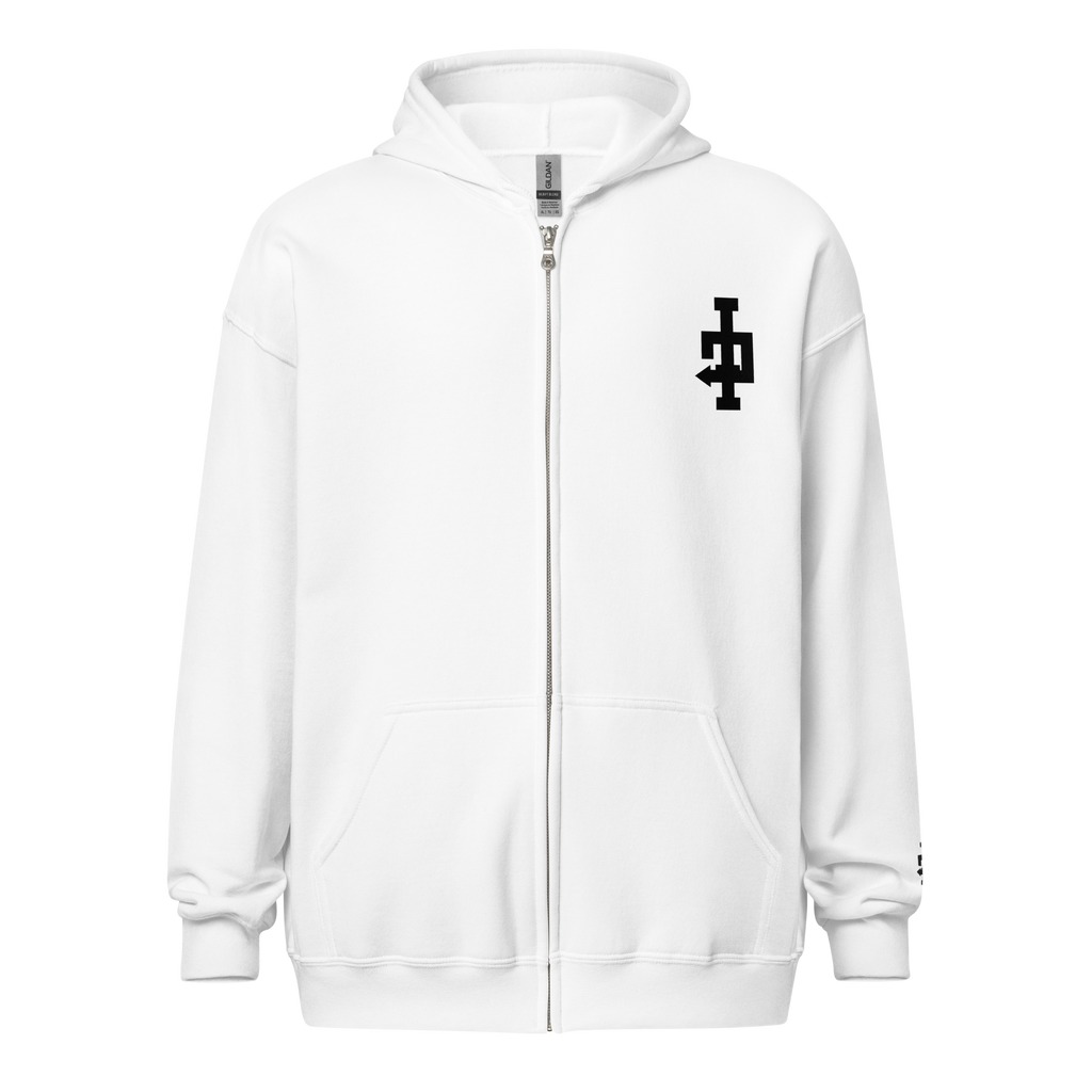 ITP T Byrd University Zip Up - White