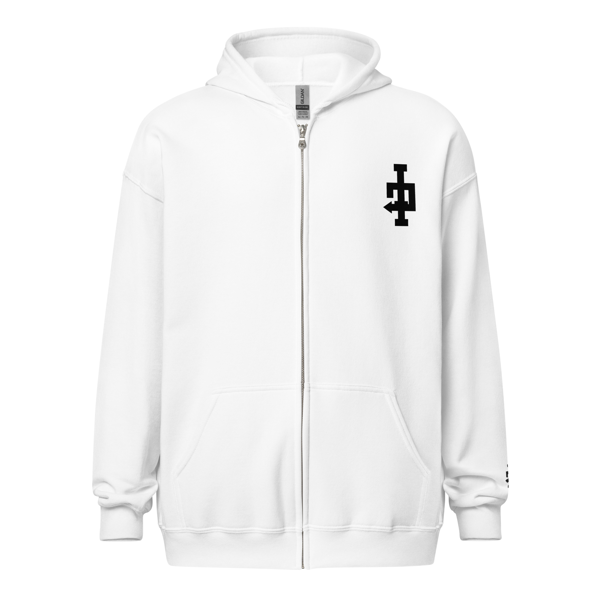 ITP T Byrd University Zip Up - White