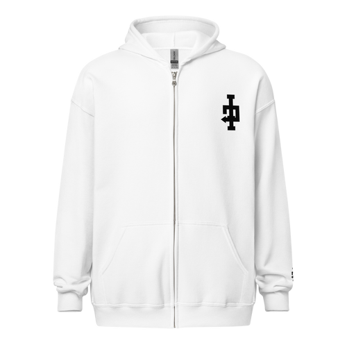 ITP T Byrd University Zip Up - White