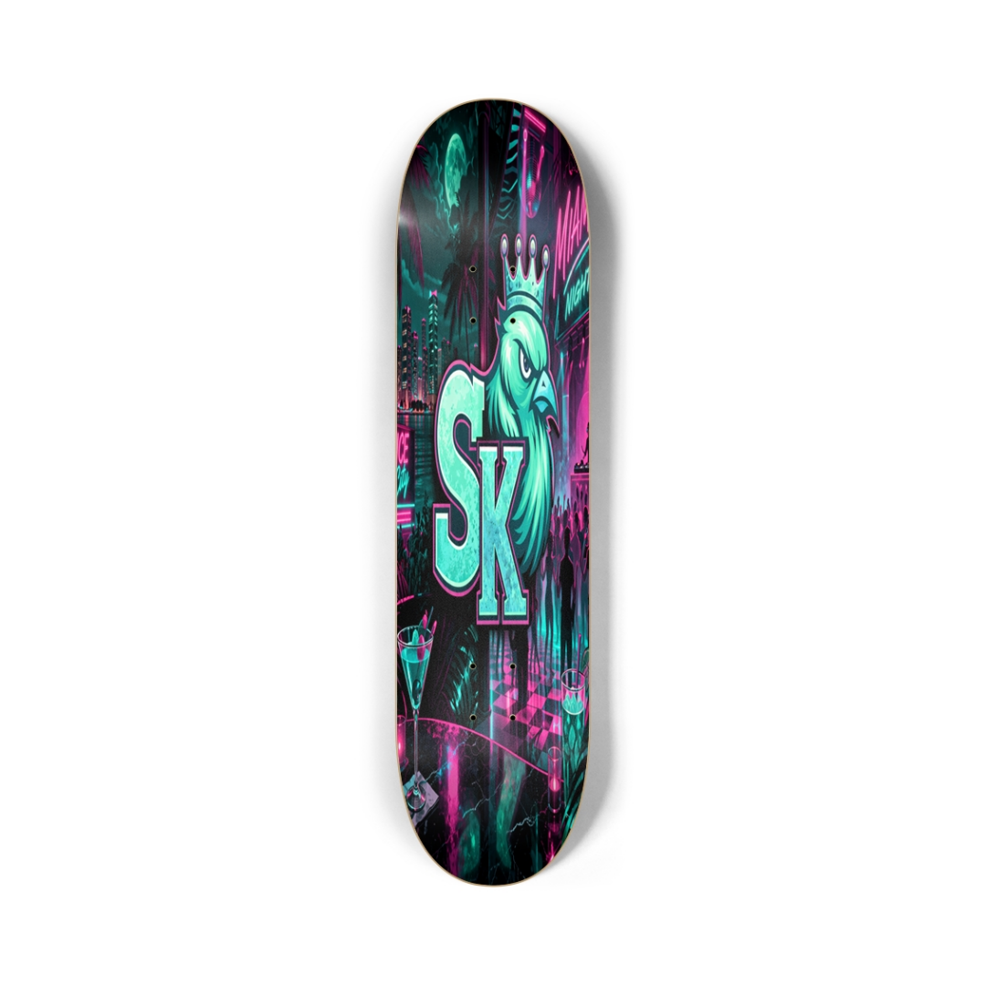 Sovereignty Kings Miami Nights Skateboard Deck